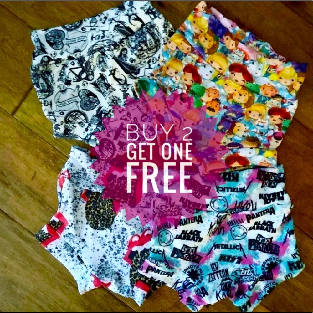 Buy 2 Get one FREE Bummies 0-5T